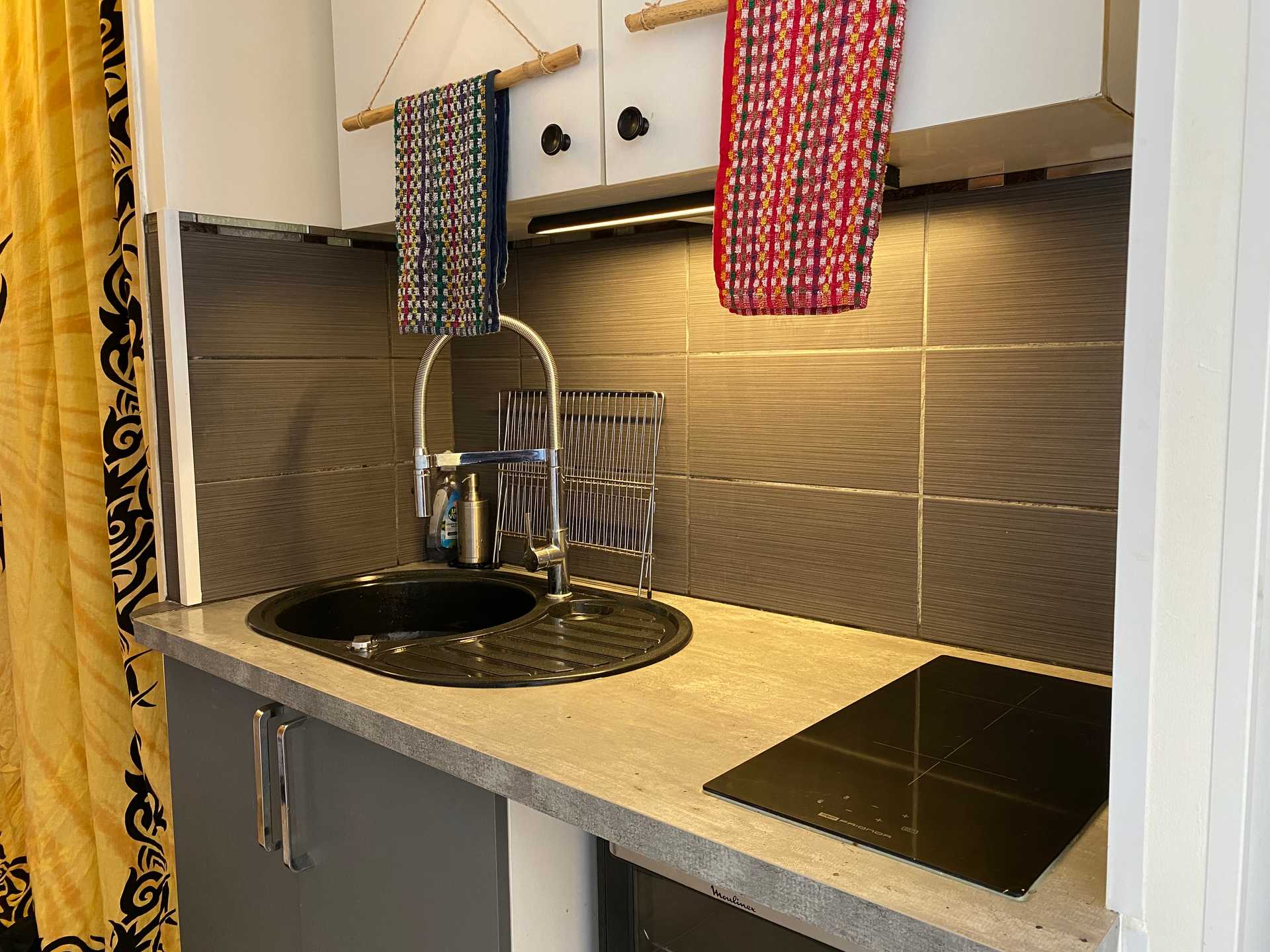 Photo of the kitchen area of the apartment A Casa Di Lisandru